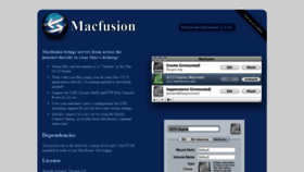 What Macfusionapp.org website looked like in 2019 (4 years ago)