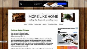 What Morelikehome.net website looked like in 2019 (5 years ago)
