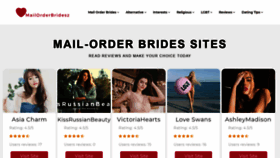 What Mailorderbridesz.com website looked like in 2019 (4 years ago)