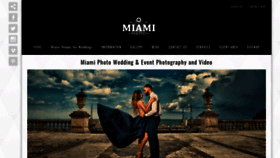 What Miamiphoto.net website looked like in 2019 (4 years ago)
