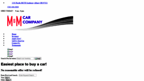 What Mandmcarcompany.com website looked like in 2019 (4 years ago)