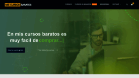 What Miscursosbaratos.com website looked like in 2019 (4 years ago)