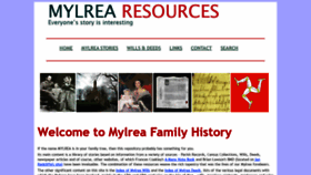 What Mylrea.com.au website looked like in 2019 (4 years ago)