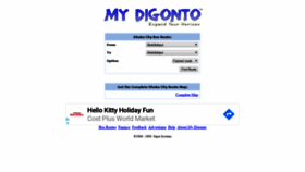 What Mydigonto.com website looked like in 2019 (4 years ago)