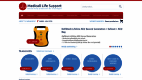 What Medicalllifesupport.nl website looked like in 2019 (4 years ago)