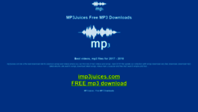 What Mp3juices.com.de website looked like in 2019 (4 years ago)