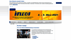 What Messe-intec.de website looked like in 2019 (4 years ago)