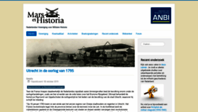 What Marsethistoria.nl website looked like in 2019 (4 years ago)