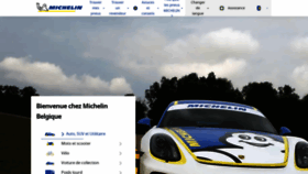 What Michelin.be website looked like in 2019 (4 years ago)