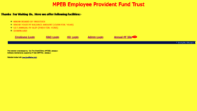 What Mpebepf.com website looked like in 2019 (4 years ago)