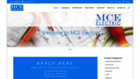 What Mce.co.za website looked like in 2019 (4 years ago)