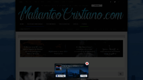 What Malianteocristiano.com website looked like in 2019 (4 years ago)
