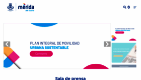 What Merida.gob.mx website looked like in 2019 (4 years ago)