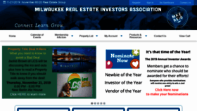 What Milwaukeereia.com website looked like in 2019 (4 years ago)