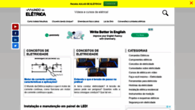 What Mundodaeletrica.com.br website looked like in 2019 (4 years ago)