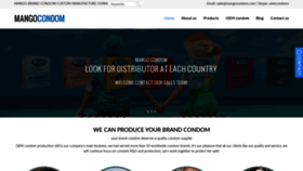 What Mangocondoms.com website looked like in 2019 (4 years ago)