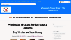 What Mazerwholesale.com website looked like in 2019 (4 years ago)