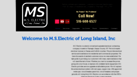 What Mselectricofli.com website looked like in 2019 (4 years ago)