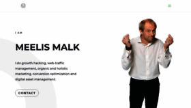 What Malk.ee website looked like in 2019 (4 years ago)