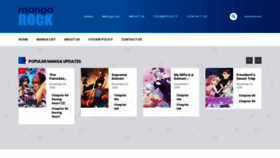 What Mangarockteam.com website looked like in 2019 (4 years ago)