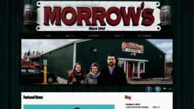 What Morrowsofdrumbo.com website looked like in 2019 (4 years ago)