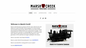 What Marshcreekmini.com website looked like in 2019 (4 years ago)