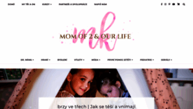 What Mklife.cz website looked like in 2019 (4 years ago)