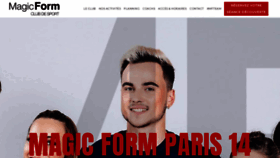 What Magicformparis14.fr website looked like in 2019 (4 years ago)
