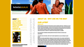 What Manwax.com.au website looked like in 2019 (4 years ago)