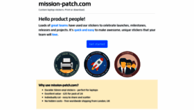 What Mission-patch.com website looked like in 2019 (4 years ago)