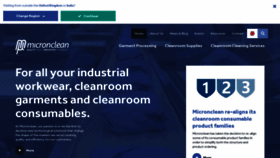 What Micronclean.eu website looked like in 2019 (4 years ago)