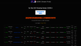 What Mlb66.com website looked like in 2019 (4 years ago)