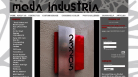 What Modaindustria.com website looked like in 2019 (4 years ago)