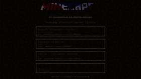 What Minecraft.is website looked like in 2019 (4 years ago)