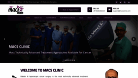 What Macsforcancer.com website looked like in 2019 (4 years ago)