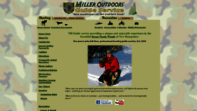 What Milleroutdoors.com website looked like in 2019 (4 years ago)