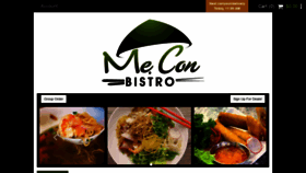 What Meconbistroaustin.com website looked like in 2019 (4 years ago)