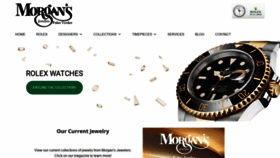What Morgansjewelerspv.com website looked like in 2019 (4 years ago)