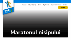What Maratonulnisipului.ro website looked like in 2019 (4 years ago)