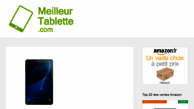 What Meilleurtablette.com website looked like in 2019 (4 years ago)