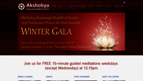 What Meditationalberta.org website looked like in 2019 (4 years ago)