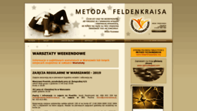 What Metoda-feldenkraisa.pl website looked like in 2019 (4 years ago)
