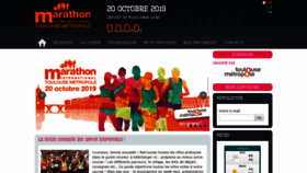 What Marathon-toulousemetropole.fr website looked like in 2019 (4 years ago)