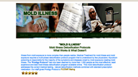 What Moldillness.org website looked like in 2019 (4 years ago)
