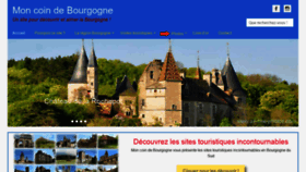 What Mon-coin-de-bourgogne.fr website looked like in 2019 (4 years ago)