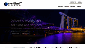 What Meridianitsingapore.com website looked like in 2019 (4 years ago)