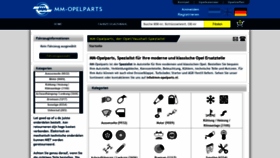 What Mm-opelparts.de website looked like in 2019 (4 years ago)