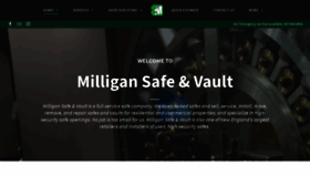 What Milligansafe.com website looked like in 2019 (4 years ago)