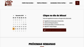 What Musicasparamissa.com.br website looked like in 2019 (4 years ago)