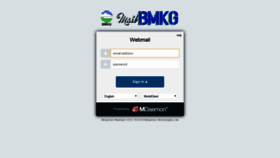 What Mail.bmkg.go.id website looked like in 2019 (4 years ago)
